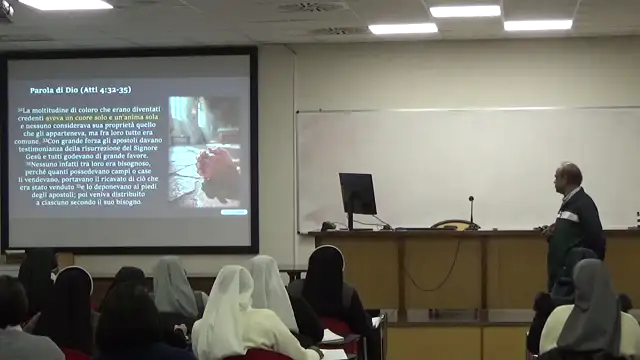 B10: Teologia della comunità religiosa.1