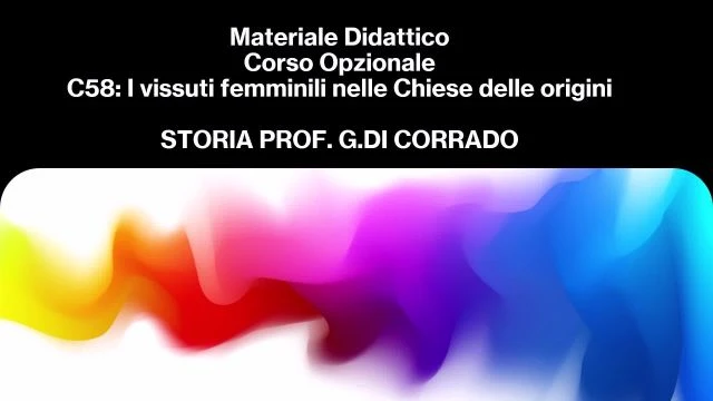 Materiale didattico G. Di Corrado